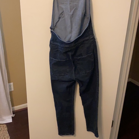 Free People Denim Halter Jumpsuit - Picture 6 of 9